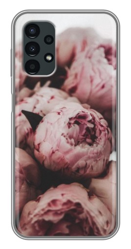 Чехол с картинкой "Нежные пионы" для Samsung Galaxy A13 (5G)