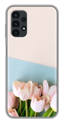 Силиконовый чехол с изображением "Нежные тюльпаны" для Samsung Galaxy A13 (5G)