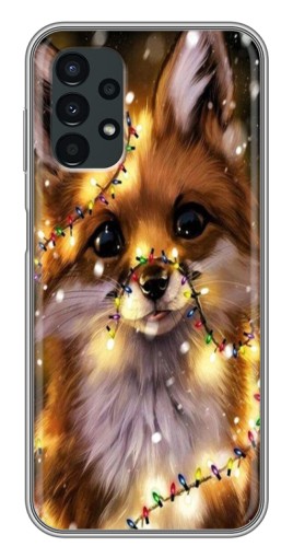 Чехол с печатью "Новогодний лесенок" для Samsung Galaxy A13 (5G)