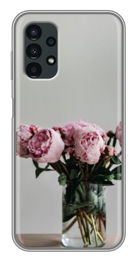 Чехол с принтом "Пионы в вазе" для Samsung Galaxy A13 (5G)