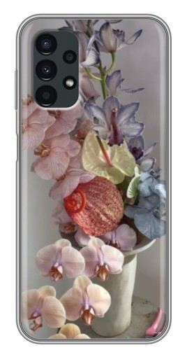 Чехол с картинкой "Разноцветные орхидеи" для Samsung Galaxy A13 (5G)