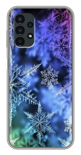 Чехол с принтом "Разноцветные снежинки" для Samsung Galaxy A13 (5G)