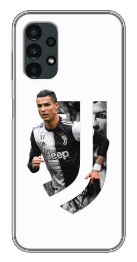Силиконовый чехол с изображением "Роналду в Ювентусе" для Samsung Galaxy A13 (5G)