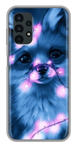 Чехол с картинкой "Синяя лисичка" для Samsung Galaxy A13 (5G)