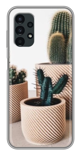 Силиконовый чехол с изображением "стильные кактусы" для Samsung Galaxy A13 (5G)