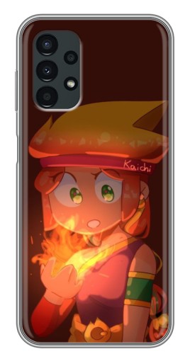 Чехол с печатью "Удивлённая Амбер" для Samsung Galaxy A13 (5G)