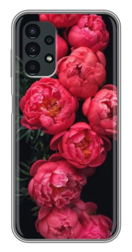 Чехол с печатью "Яркие пионы" для Samsung Galaxy A13 (5G)
