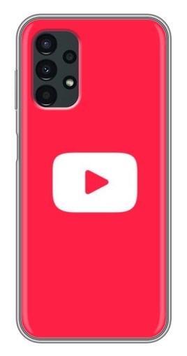 Чехол с печатью "YouTube Кнопка" для Samsung Galaxy A13 (5G)