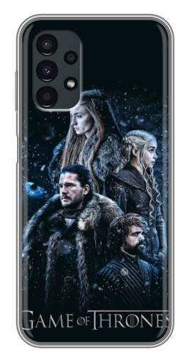 Силиконовый чехол с изображением "Зима близко" для Samsung Galaxy A13 (5G)