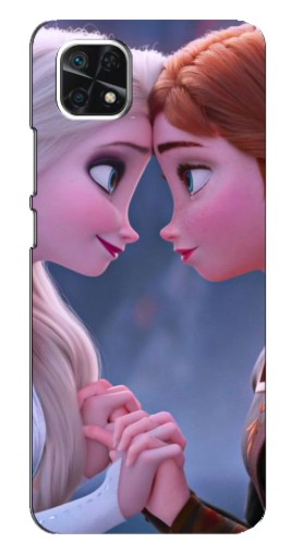 Чехол с принтом "Анна и Ельза" для Samsung Galaxy A22 5G