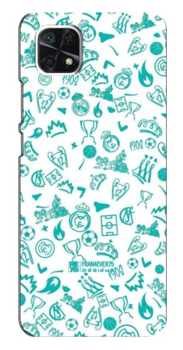 Чехол с принтом "Атрибутика Real Madrid" для Samsung Galaxy A22 5G