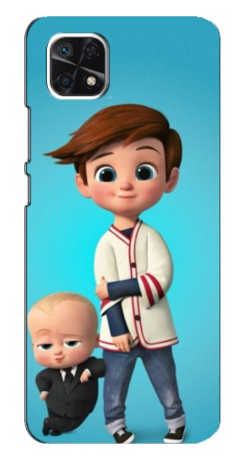 Чехол с печатью "Boss and Boy" для Samsung Galaxy A22 5G