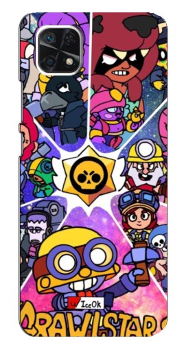 Чехол с картинкой "Brawl заставка" для Samsung Galaxy A22 5G