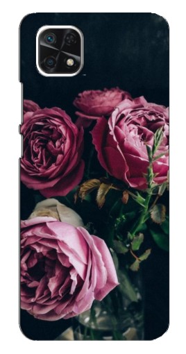 Чехол с печатью "Букет роз" для Samsung Galaxy A22 5G