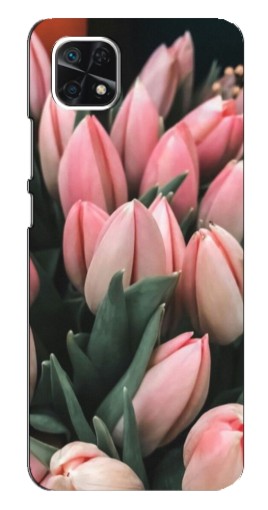 Чехол с печатью "Букет тюльпанов" для Samsung Galaxy A22 5G
