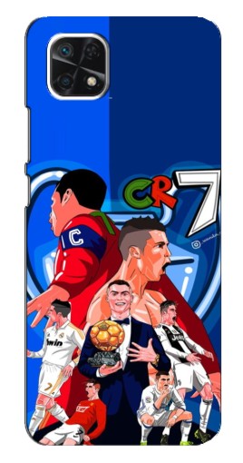 Чехол с картинкой "CR7" для Samsung Galaxy A22 5G