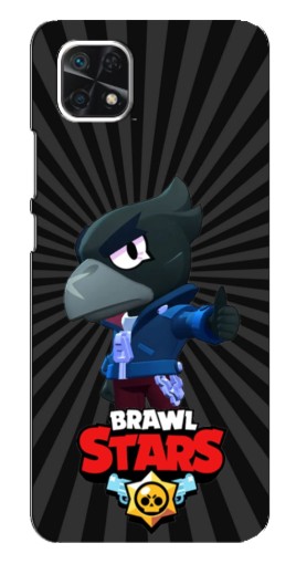 Чехол с принтом "Crow Brawl Stars" для Samsung Galaxy A22 5G
