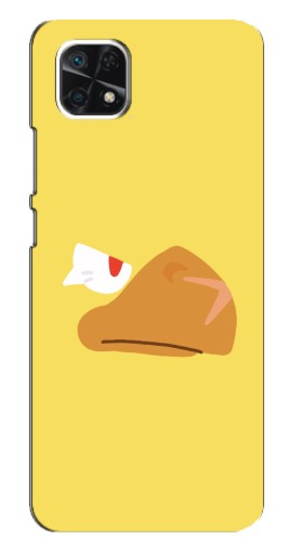 Чехол с принтом "Gold Crow" для Samsung Galaxy A22 5G