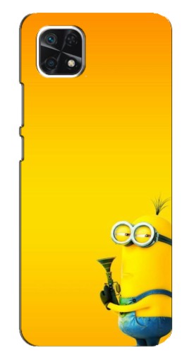Чехол с печатью "Кевин Миньон" для Samsung Galaxy A22 5G