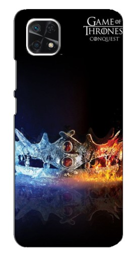 Силиконовый чехол с изображением "Корона" для Samsung Galaxy A22 5G