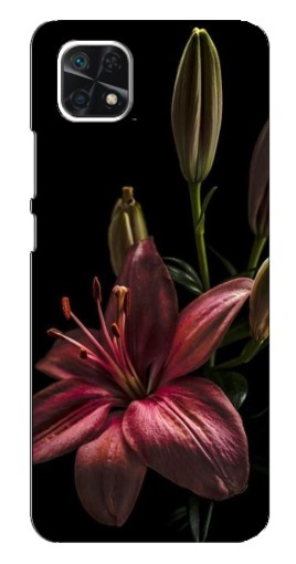 Чехол с принтом "Красная лилия " для Samsung Galaxy A22 5G
