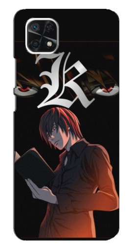 Чехол с принтом "Лайт Ягами Death Note" для Samsung Galaxy A22 5G