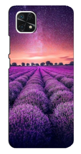 Силиконовый чехол с изображением "Лавандовое поле" для Samsung Galaxy A22 5G