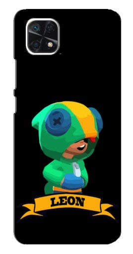Силиконовый чехол с изображением "LEON" для Samsung Galaxy A22 5G