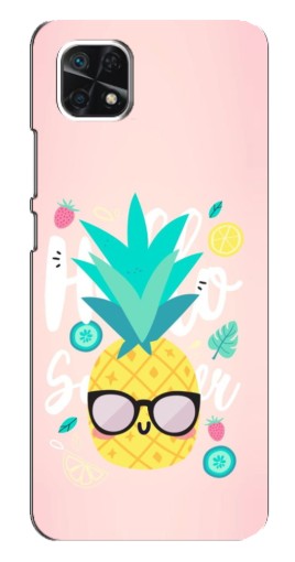 Чехол с печатью "Летний ананас" для Samsung Galaxy A22 5G