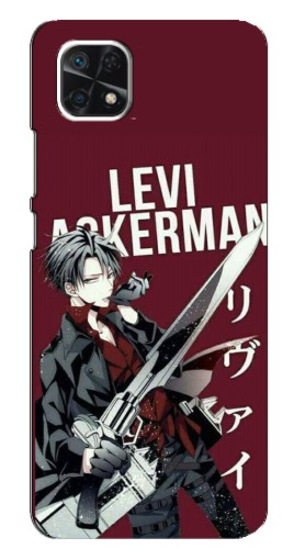 Силиконовый чехол с изображением "levi Ackerman" для Samsung Galaxy A22 5G