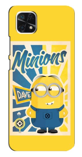 Чехол с принтом "Minions" для Samsung Galaxy A22 5G