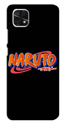 Чехол с картинкой "Надпись Naruto" для Samsung Galaxy A22 5G