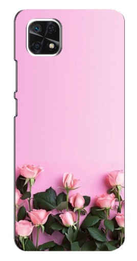 Чехол с картинкой "Нежные розы" для Samsung Galaxy A22 5G