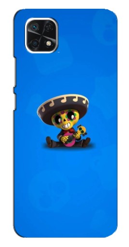 Чехол с принтом "Poco с гитарой" для Samsung Galaxy A22 5G