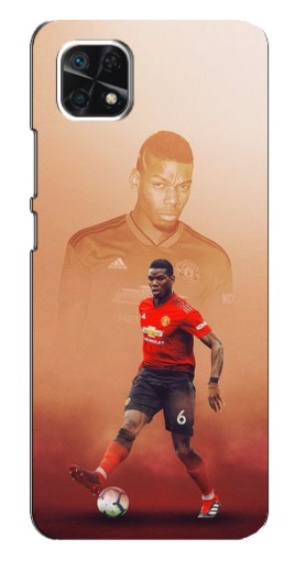 Силиконовый чехол с изображением "Pogba с Манчестера" для Samsung Galaxy A22 5G