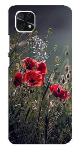 Силиконовый чехол с изображением "Поле цветов" для Samsung Galaxy A22 5G