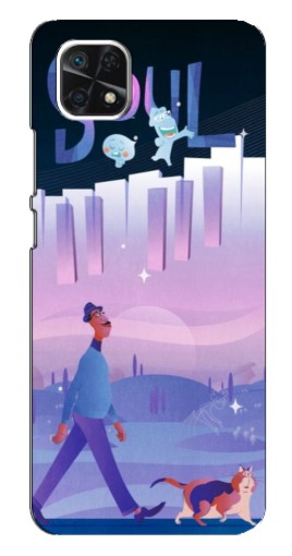 Силиконовый чехол с изображением "Постер к мультику" для Samsung Galaxy A22 5G