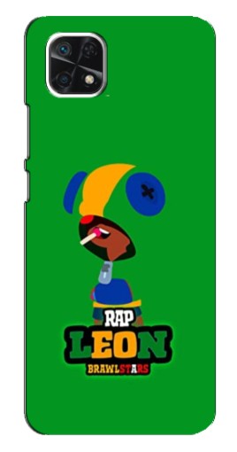 Силиконовый чехол с изображением "RAP Leon" для Samsung Galaxy A22 5G
