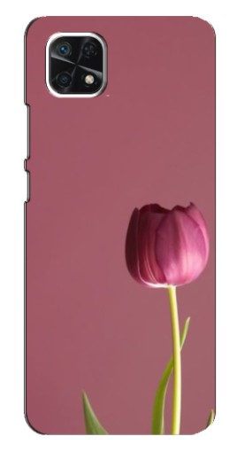 Чехол с печатью "Розовый тюльпан" для Samsung Galaxy A22 5G