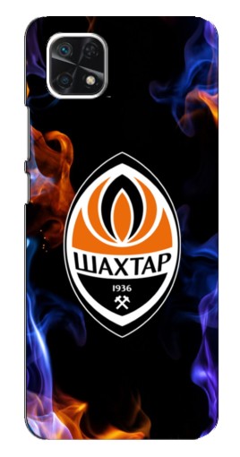Чехол с картинкой "Шахтер в огне" для Samsung Galaxy A22 5G
