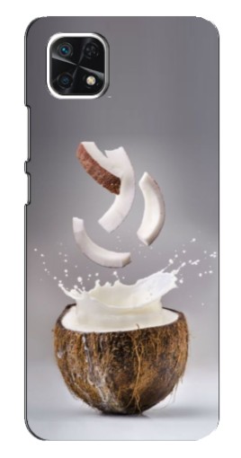 Чехол с принтом "Стакан кокоса" для Samsung Galaxy A22 5G