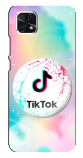 Чехол с принтом "TikTok принт" для Samsung Galaxy A22 5G