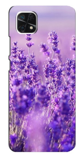 Чехол с картинкой "Яркая лаванда" для Samsung Galaxy A22 5G