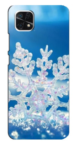 Чехол с картинкой "Яркая снежинка" для Samsung Galaxy A22 5G