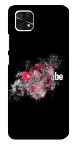 Чехол с печатью "Яркий Ютуб" для Samsung Galaxy A22 5G