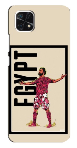 Чехол с картинкой "Египтянин Салах" для Samsung Galaxy A22 5G