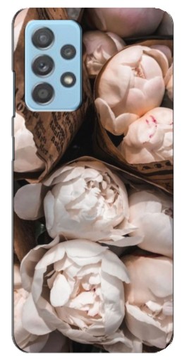 Чехол с принтом "Букет пионов" для Samsung Galaxy A23