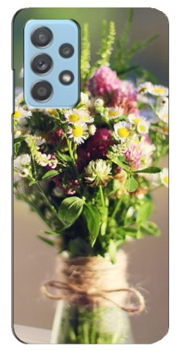 Чехол с печатью "Букет полевых цветов" для Samsung Galaxy A23