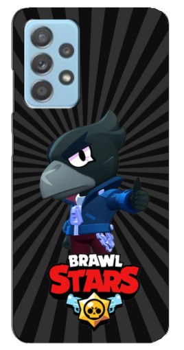 Чехол с картинкой "Crow Brawl Stars" для Samsung Galaxy A23
