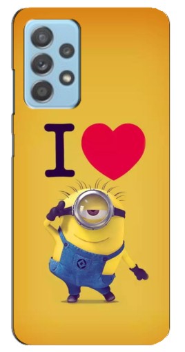 Чехол с принтом "I Love Minion" для Samsung Galaxy A23